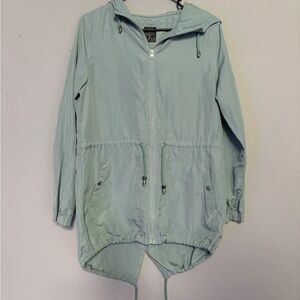 Primark Adjustable Lightweight Hooded Rain Jacket Gorpcore Outdoors Utility Hike